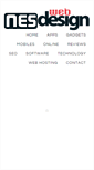 Mobile Screenshot of neswebdesign.com